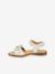 Sandales en cuir pour fille LORE FLOWERS froddo bleu+bleu foncé+blush+lavande+or+rose+rose doré+rouge+tomette - vertbaudet enfant 