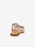 Sandales en cuir pour fille LORE FLOWERS froddo bleu+bleu foncé+blush+lavande+or+rose+rose doré+rouge+tomette - vertbaudet enfant 
