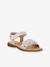 Sandales en cuir pour fille LORE FLOWERS froddo bleu+bleu foncé+blush+lavande+or+rose+rose doré+rouge+tomette - vertbaudet enfant 
