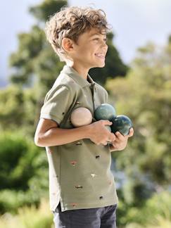Garçon-T-shirt, polo, sous-pull-Polo imprimé garçon