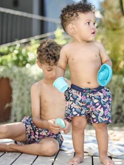 Bébé-Maillot de bain, accessoires de plage-Short de bain imprimé bébé garçon Capsule famille