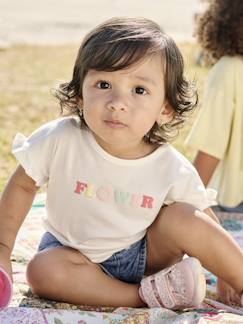 Bébé-T-shirt, sous-pull-T-shirt motif fantaisie bébé en coton bio