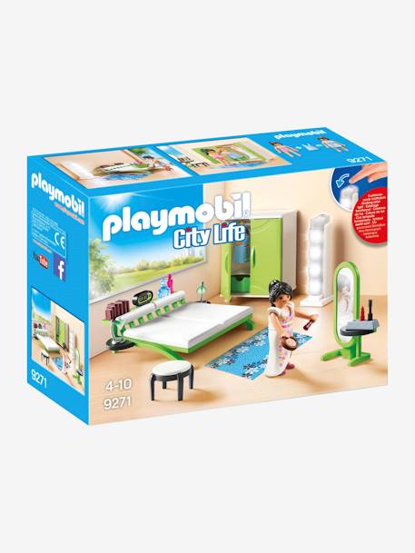 9271 Slaapkamer met make-upruimte Playmobil GROEN - vertbaudet enfant 