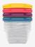 Set van 4 hermetisch afsluitbare bakjes 120 ml BABYMOOV Babydol Set van 4 - vertbaudet enfant 
