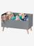 Boekenkoffer GRIJS+WIT/HOUT - vertbaudet enfant 