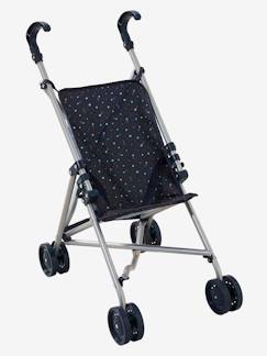 -Rieten kinderwagen voor pop