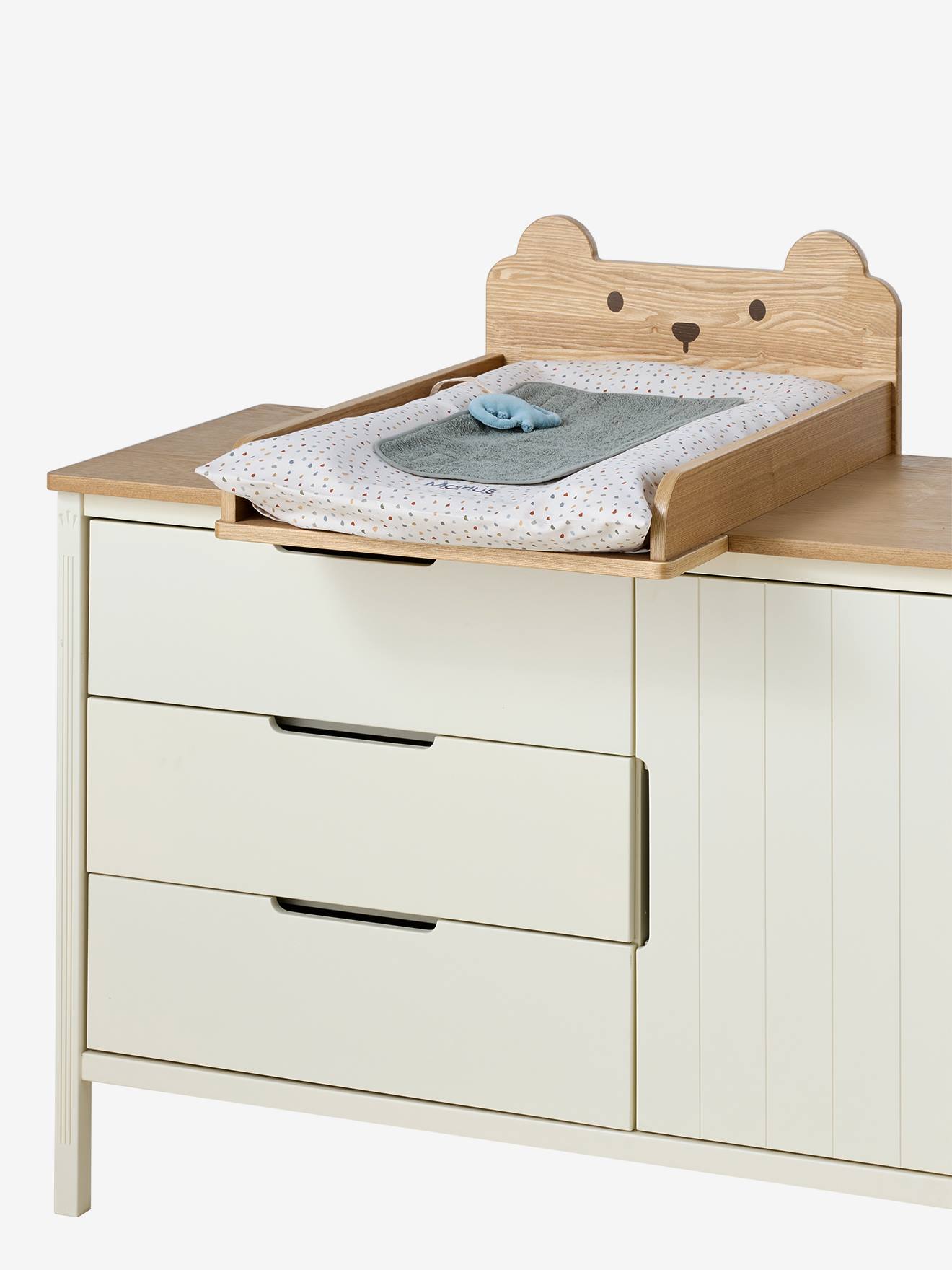 Vertbaudet Luiertafel 52 Cm Ourson Hout