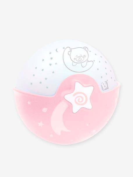 Meegroeilamp INFANTINO Projecto lampe Roze/wit+Taupe/wit - vertbaudet enfant 