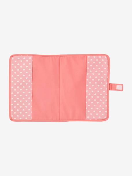 Protège carnet de santé GRIS+ROSE - vertbaudet enfant 