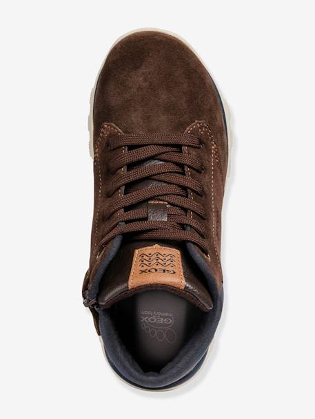 Bottillons garçon Xunday Boy High GEOX® MARINE NOIR+MARRON MARINE - vertbaudet enfant 