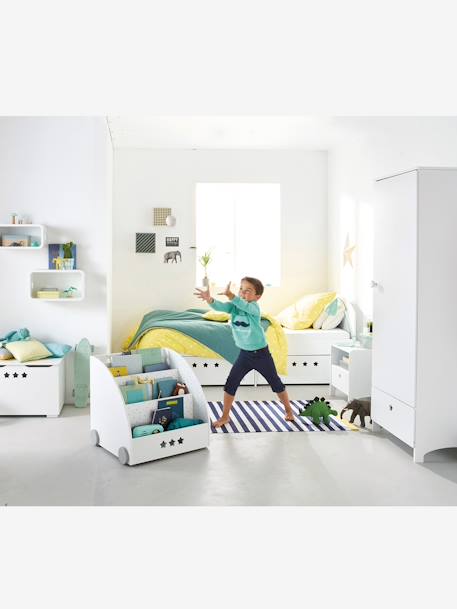 Chevet LIGNE SIRIUS BLANC+GRIS - vertbaudet enfant 