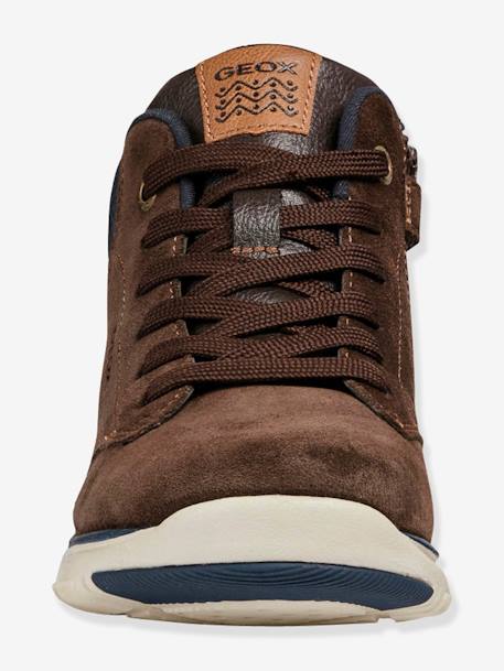 Bottillons garçon Xunday Boy High GEOX® MARINE NOIR+MARRON MARINE - vertbaudet enfant 