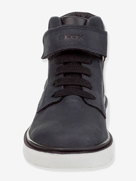 Laarsjes jongen Riddock Boy High GEOX® Camel+MARINEBLAUW - vertbaudet enfant 