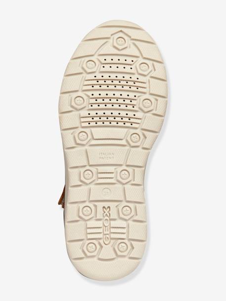 Laarsjes jongen Riddock Boy High GEOX® Camel+MARINEBLAUW - vertbaudet enfant 