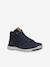 Bottillons garçon Xunday Boy High GEOX® MARINE NOIR+MARRON MARINE - vertbaudet enfant 