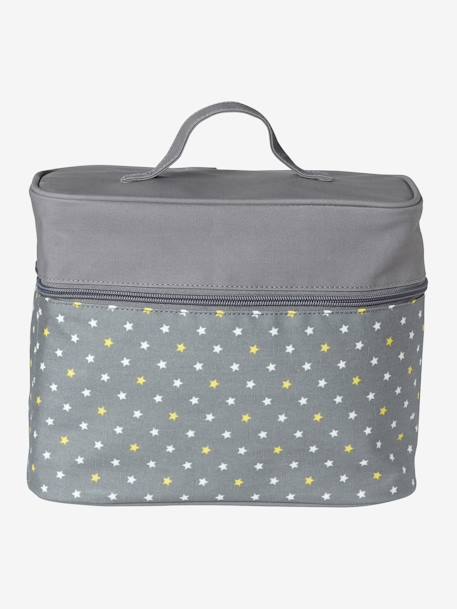 Lunch Box Vertbaudet Gris Imprime Etoiles Puericulture