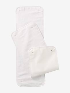Puériculture-Lot de 2 serviettes de rechange pour tapis à langer nomade
