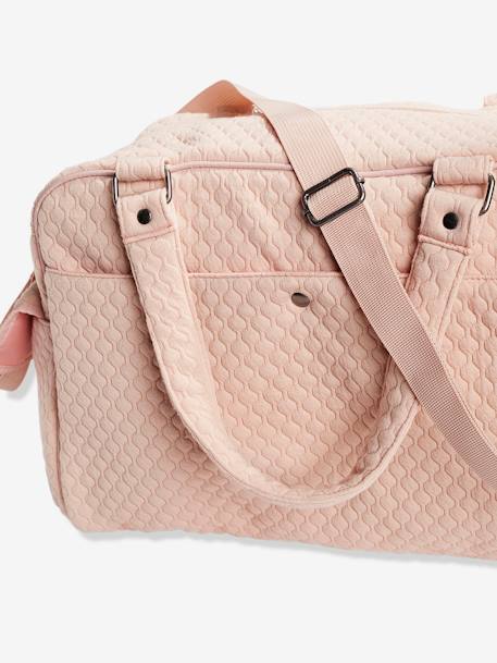 Sac à langer Journée multipoches vertbaudet Rose poudré - vertbaudet enfant 