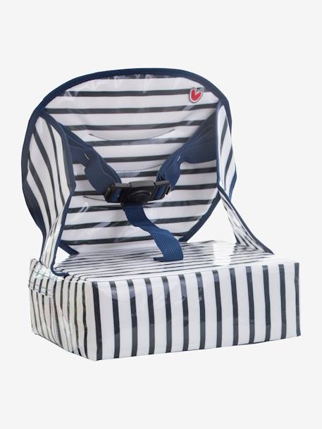 Rehausseur De Chaise Easy Up Baby To Love Raye Bleu Puericulture