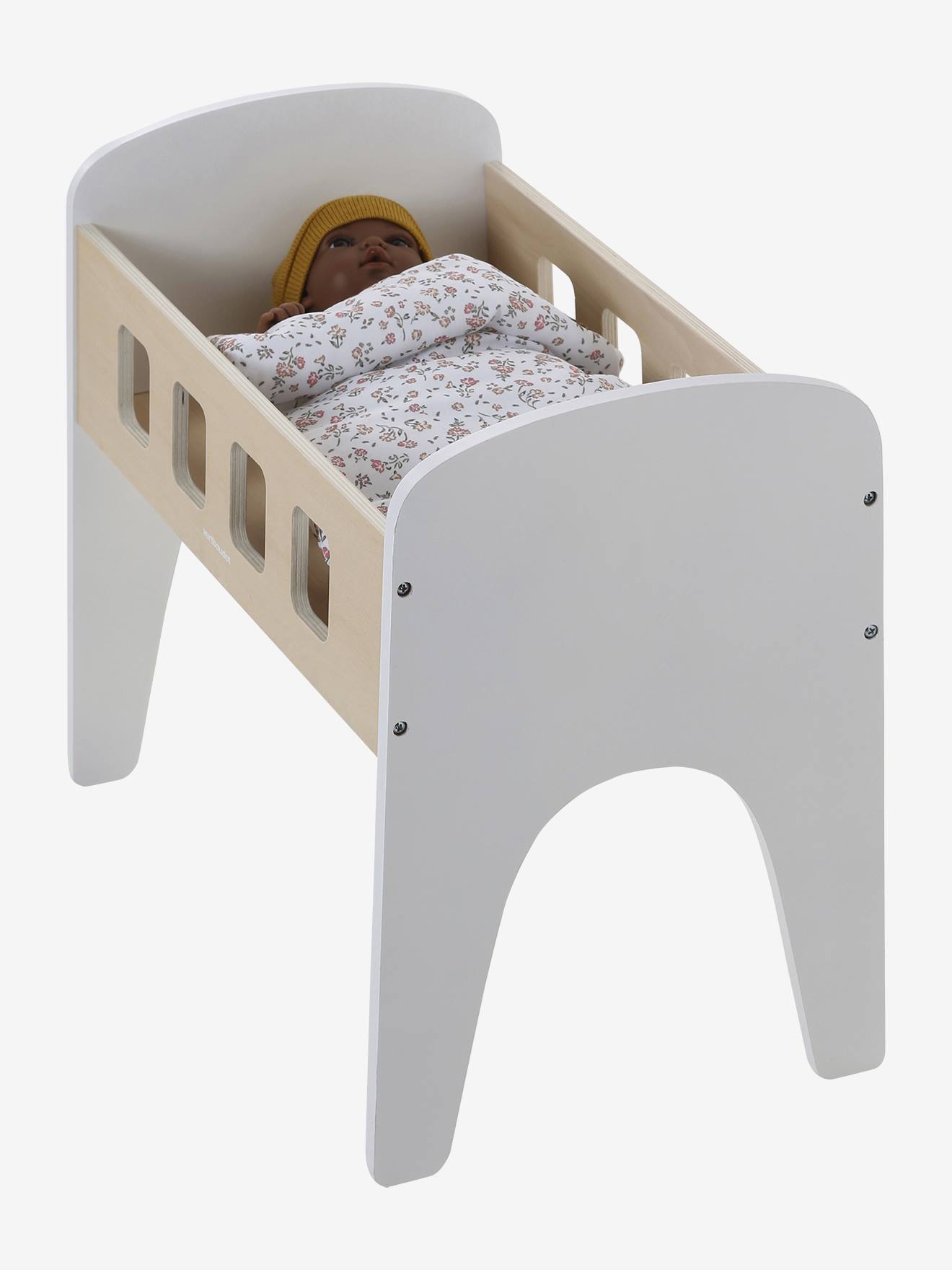 Vertbaudet Bed Van Fsc 100%®-hout Voor Poppen Wit