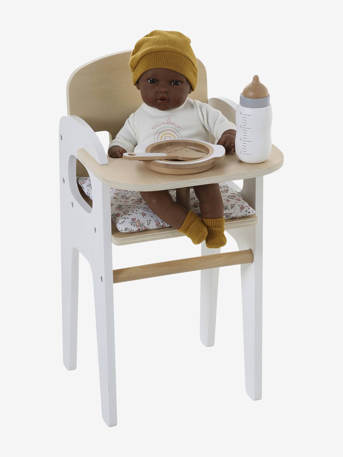 Vertbaudet Kinderstoel Pop Fsc 100%®-hout Wit