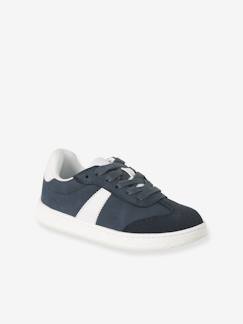 Baskets enfant garçon synthétique zippées et lacets élastiqués  - vertbaudet enfant