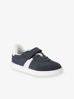 Baskets enfant garçon synthétique à scratchs et lacets élastiqués  - vertbaudet enfant