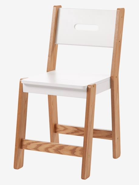 Chaise pour enfant blanche en bois