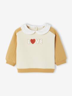 Baby-Meisjes sweater met Claudine kraag