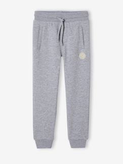 -Joggingbroek van molton jongens