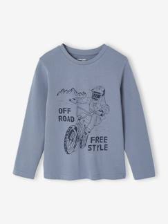 -Basics T-shirt met lange mouwen voor jongens met een speels of grafisch motief