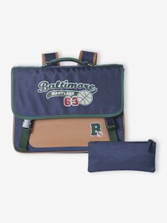 Jongens-Schooltas + etui Baltimore jongen