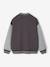 Sweat garçon molleton style teddy badge en bouclettes. anthracite+marine+vert émeraude+vert sapin - vertbaudet enfant 