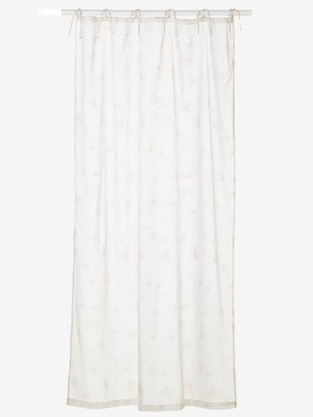 Rideau voilage pailleté Féérie BLANC / PAILLETTES - vertbaudet enfant 