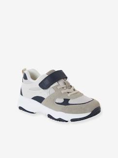 Baskets enfant garçon synthétique lacets élastiqués  - vertbaudet enfant