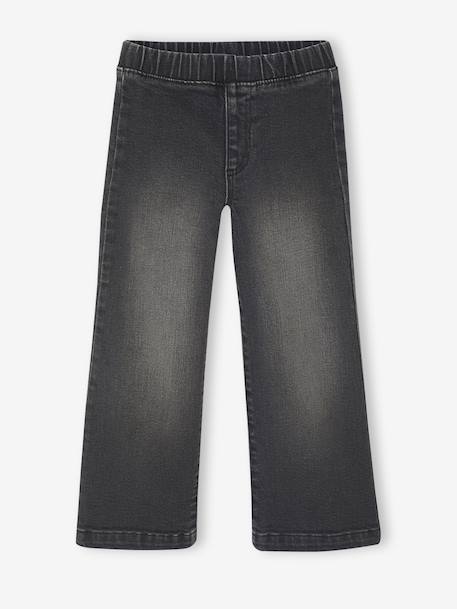 Fille-Pantalon-Jean tregging fille large 