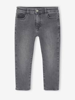 Jean slim fille morphologik tour de hanches large   - vertbaudet enfant