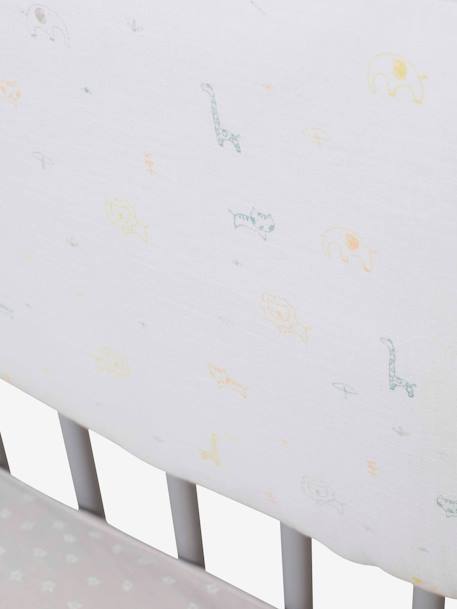 Tour de parc Color jungle IMPRIME BLANC - vertbaudet enfant 