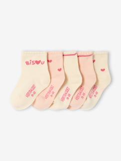 Baby-Sokken, kousen-Set van 5 paar sokken "c½urs" baby