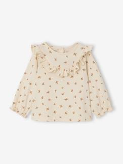 -T-shirt met print voor baby's in blouse stijl