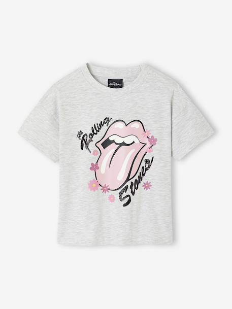 Fille-T-shirt, sous-pull-Tee-shirt fille The Rolling Stones