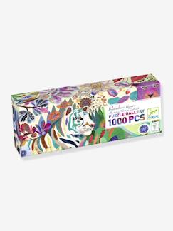 -Puzzelgalerij 1000 stuks - regenboog tijger DJECO