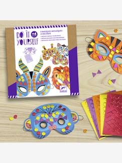 Creatieve set Jungle dieren 5 maskers DJECO  - vertbaudet enfant