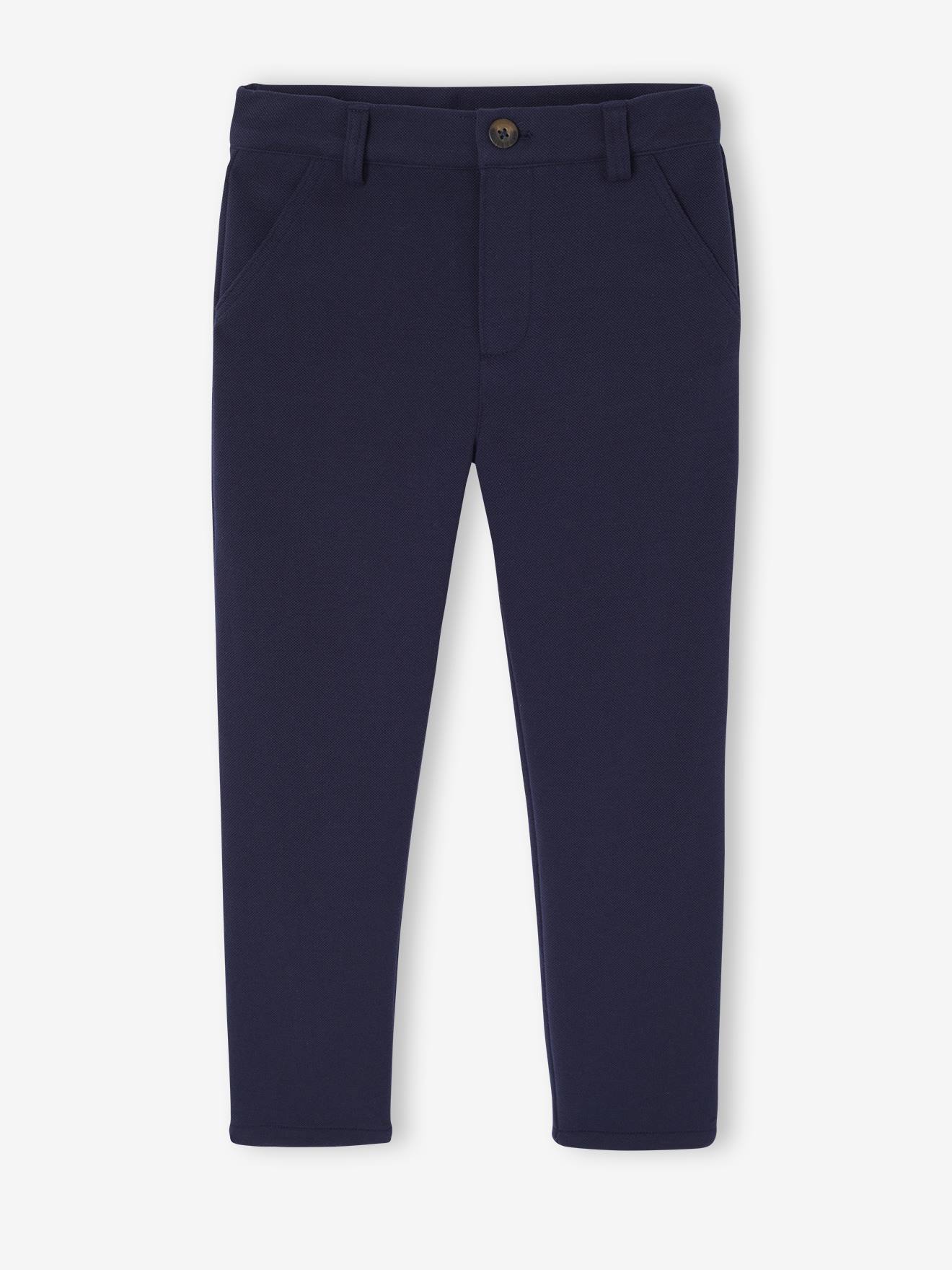 Vertbaudet Casual Kostuumbroek Voor Jongens Marineblauw
