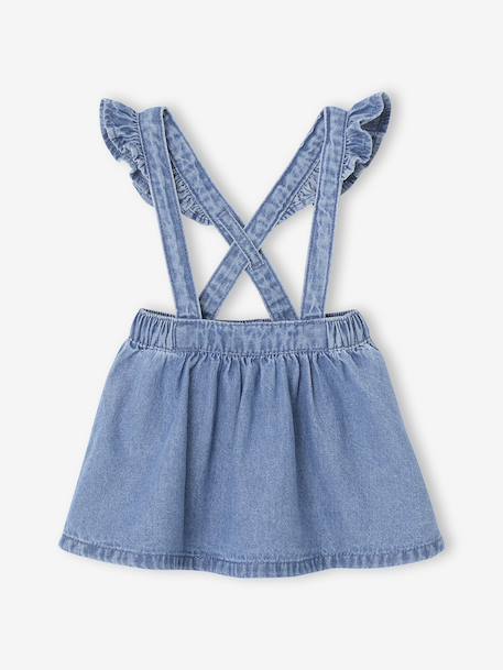Bébé-Jupe en denim à bretelles