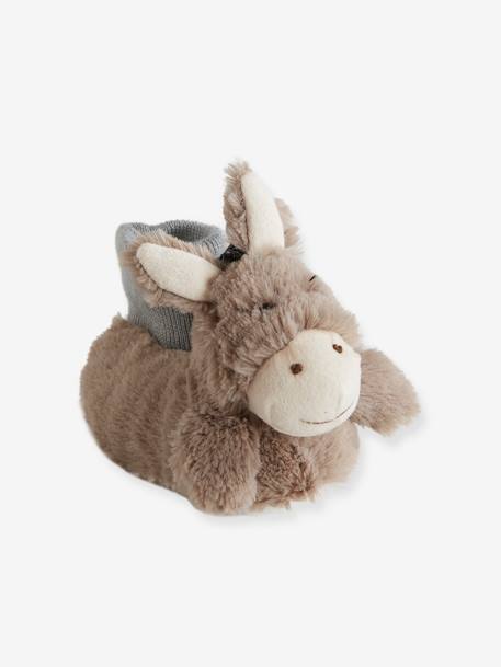 Chaussons Bebe Garcon Esprit Peluche Gris Chaussures Chaussons Bebe Garcon Esprit Peluche Gris Chaussures