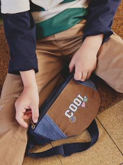-Heuptas « Cool school » jongen in fluweel / velours