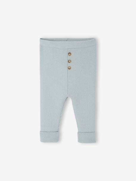 Bébé-Legging évolutif en tricot bébé