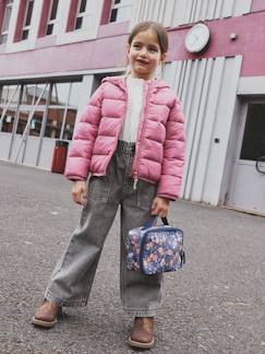 Vêtement Bébé Polyester Doudoune Light Bébé Vertbaudet - Capuche Navy - Taille 36M (97cm) - Polyester Recyclé - Printemps Doudoune Bébé Vertbaudet