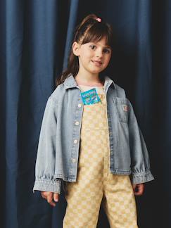 -Chemise fille en jean forme loose 